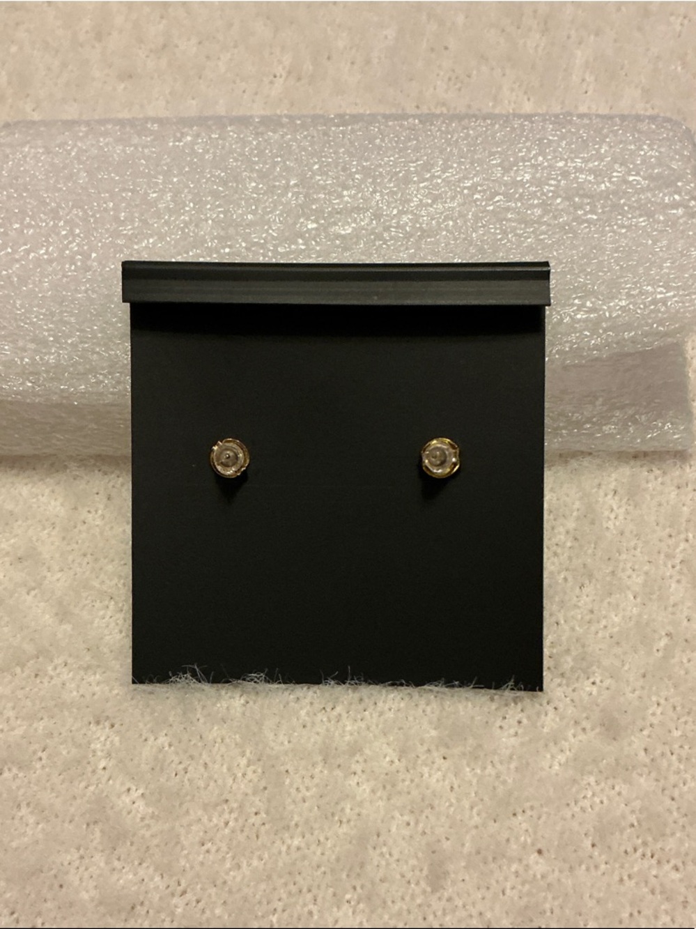Coach Gold-tone Snoopy Head Stud Earrings with Black Accents - Picture 3 of 4